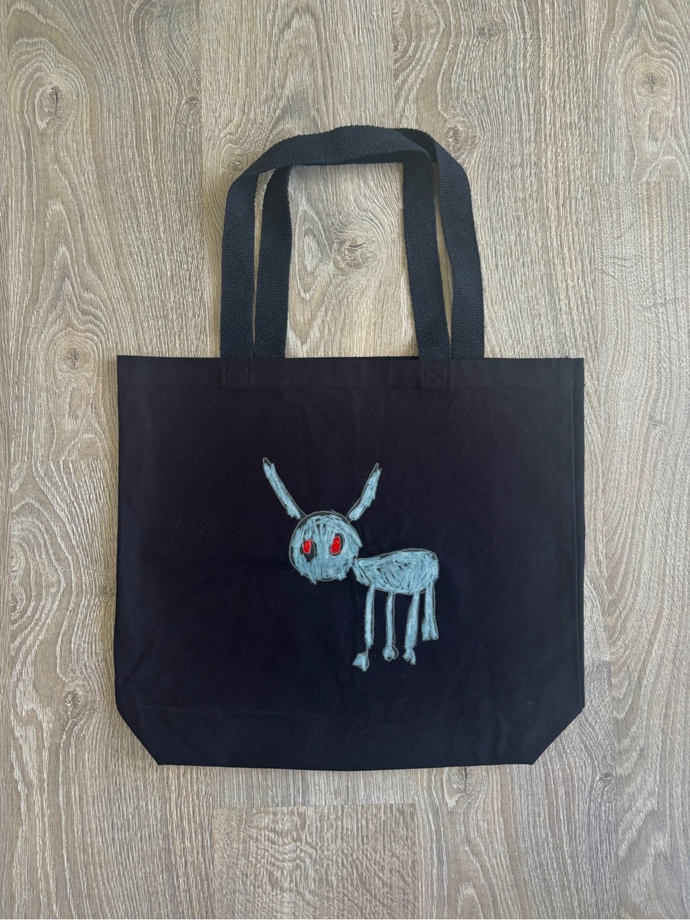 Black Tote Bag Drake For All The Dogs Album